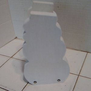 Wooden Snowman Napkin Holder (Handmade)